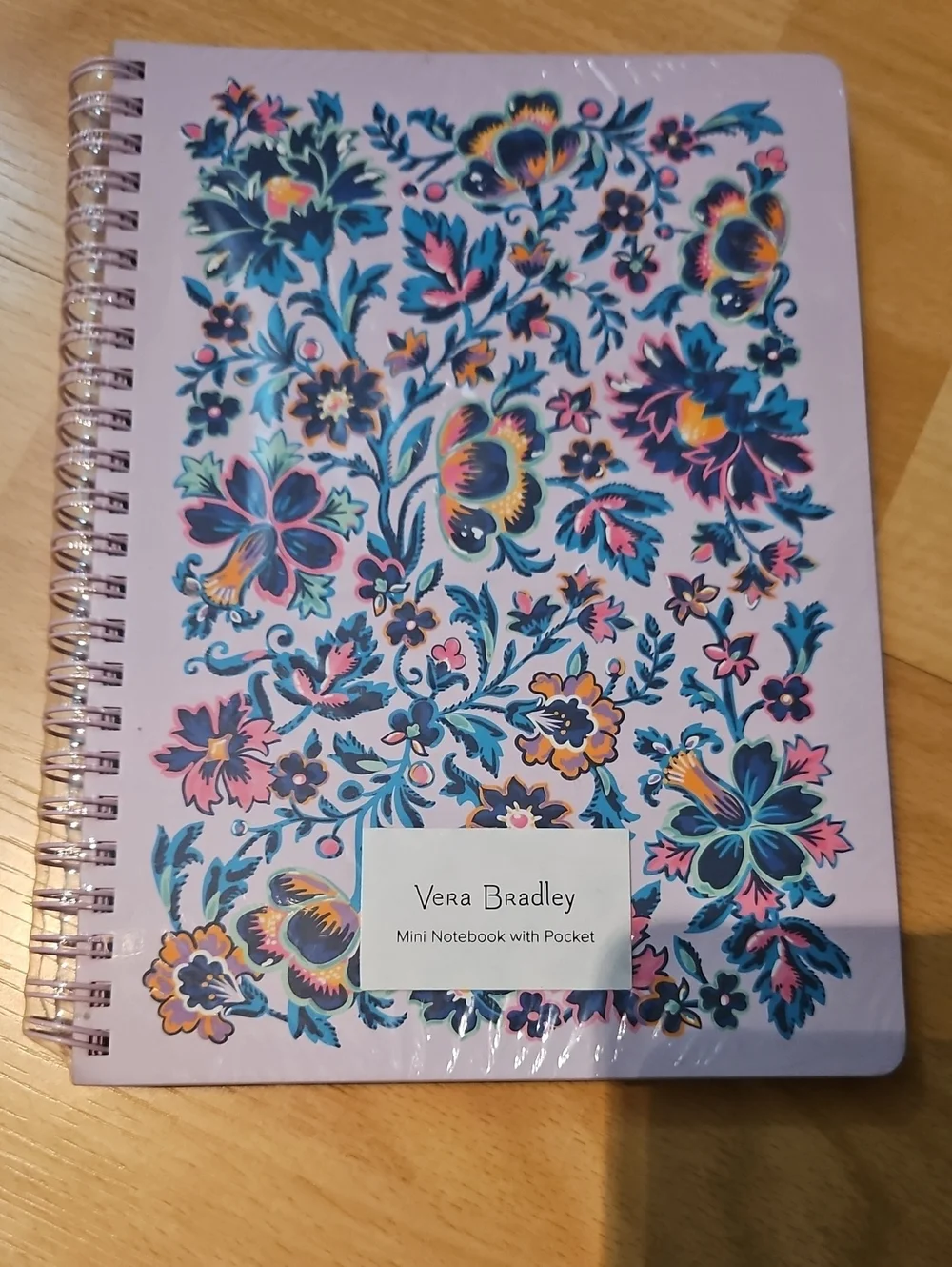 NWT Vera Bradley Cloud Vine Multi Pattern Mini Notebook with Pocket